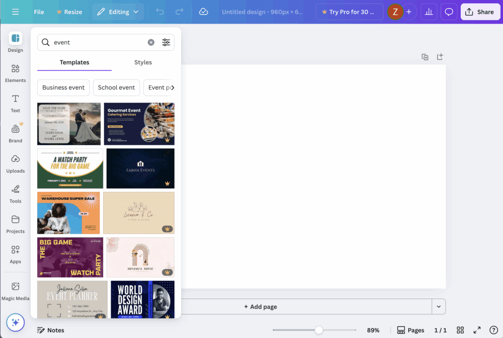Using Canva to create Event Images – Jlive Knowledgebase